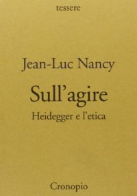 cover of the book Sull'agire