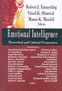 cover of the book Emotional intelligence : theoretical and cultural perspectives