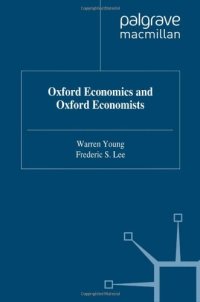 cover of the book Oxford Economics and Oxford Economists