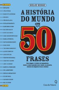 cover of the book A História do Mundo em 50 Frases