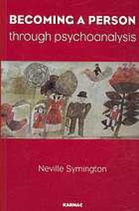 cover of the book Becoming a person through psychoanalysis