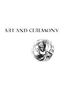 cover of the book Art and ceremony in late antiquity