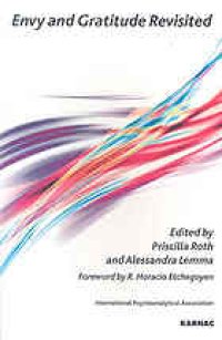 cover of the book Envy and gratitude revisited