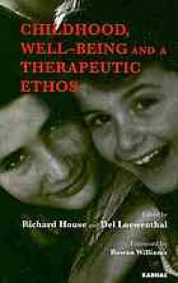 cover of the book Childhood, well-being and a therapeutic ethos