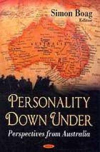 cover of the book Personality down under : perspectives from Australia