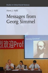 cover of the book Messages from Georg Simmel