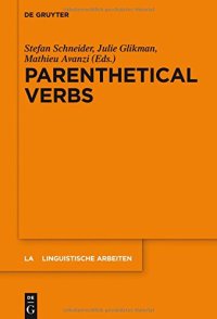 cover of the book Parenthetical Verbs