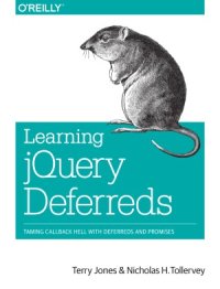 cover of the book Learning jQuery Deferreds  