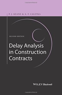 cover of the book Delay Analysis in Construction Contracts