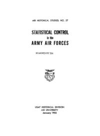 cover of the book Statistical Control in the Army Air Forces