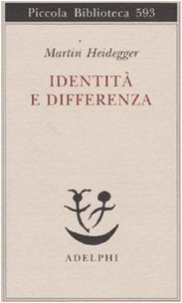 cover of the book Identità e differenza