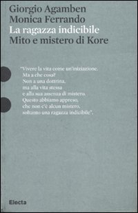 cover of the book La ragazza indicibile. Mito e mistero di Kore