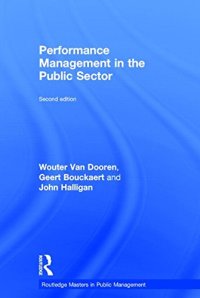 cover of the book Performance Management in the Public Sector