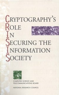 cover of the book Cryptography's role in securing the information society