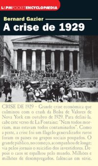 cover of the book A Crise De 1929