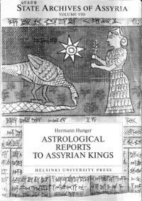 cover of the book Astrological Reports to Assyrian Kings