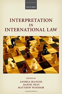 cover of the book Interpretation in International Law