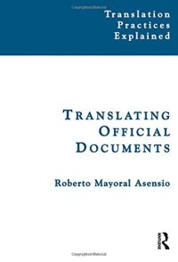 cover of the book Translating Official Documents