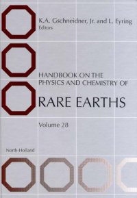 cover of the book Handbook on the Physics and Chemistry of Rare Earths, Volume Volume 28 