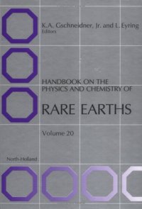 cover of the book Handbook on the Physics and Chemistry of Rare Earths, Volume Volume 20 