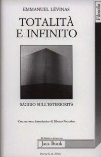 cover of the book Totalità e infinito. Saggio sull'esteriorità