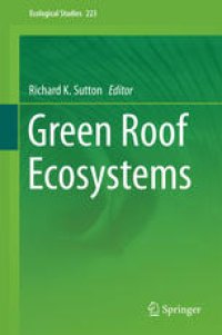 cover of the book Green Roof Ecosystems