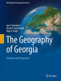 cover of the book The Geography of Georgia: Problems and Perspectives