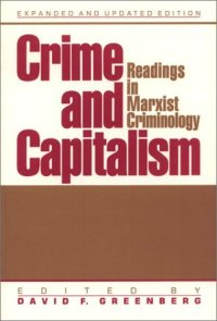 cover of the book Crime and Capitalism: Readings in Marxist Criminology