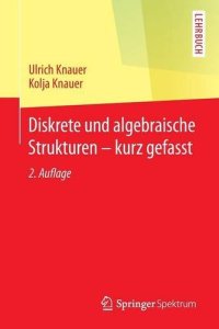 cover of the book Diskrete und algebraische Strukturen - kurz gefasst