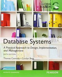 cover of the book Database Systems: A Practical Approach to Design, Implementation, and Management: Global Edition