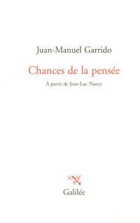 cover of the book Chances de la pensée