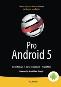 cover of the book Pro Android 5