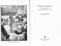 cover of the book Point of arrival: a study of London's East End