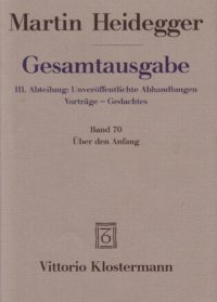 cover of the book Über den Anfang