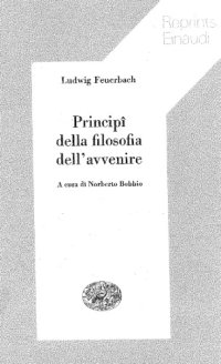 cover of the book Principi della filosofia dell'avvenire