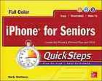 cover of the book iPhone for seniors