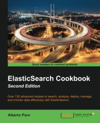 cover of the book ElasticSearch Cookbook, Second Edition