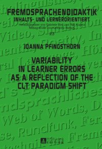 cover of the book Variability in Learner Errors as a Reflection of the CLT Paradigm Shift