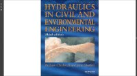 cover of the book Hydraulics in civil and environmental engineering