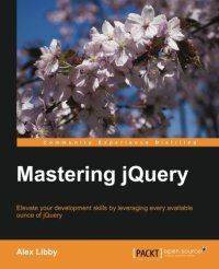 cover of the book Mastering jQuery