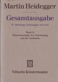 cover of the book Phänomenologie der Anschauung und des Ausdrucks. Theorie der philosophischen Begriffsbildung