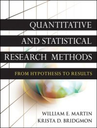 cover of the book Quantitative and statistical research methods : from hypothesis to results