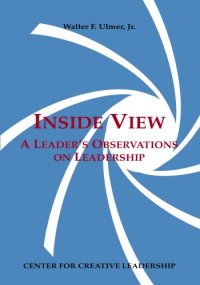 cover of the book Inside view : a leader's observations on leadership