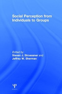 cover of the book Social Perception from Individuals to Groups