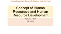 cover of the book Human Resource Development for Health