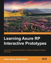 cover of the book Learning Axure RP Interactive Prototypes