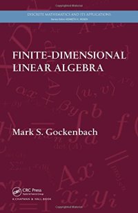 cover of the book Finite-Dimensional Linear Algebra