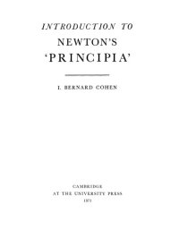 cover of the book Introduction the Newton's 'Principia'
