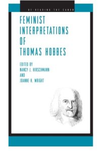 cover of the book Feminist Interpretations of Thomas Hobbes