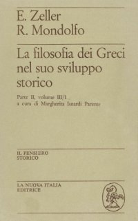 cover of the book La filosofia dei Greci nel suo sviluppo storico. Da Socrate ad Aristotele. Platone e l'Accademica antica